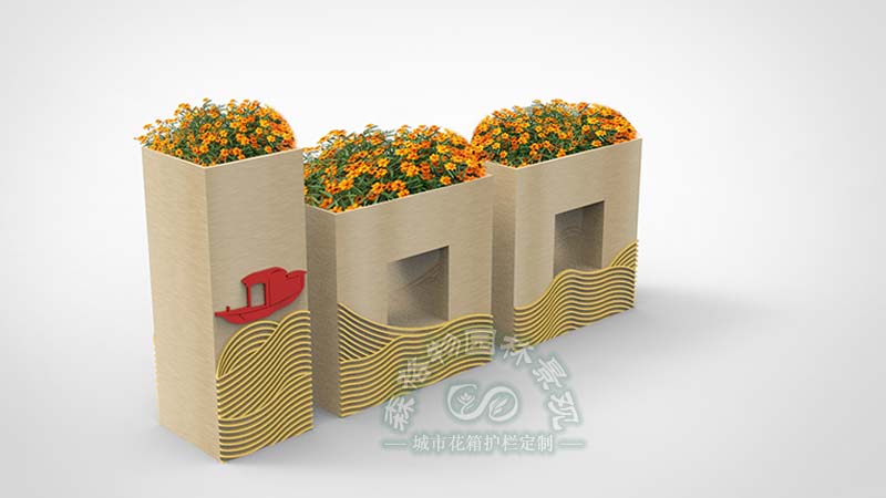 金昌不锈钢纪念定制款花箱