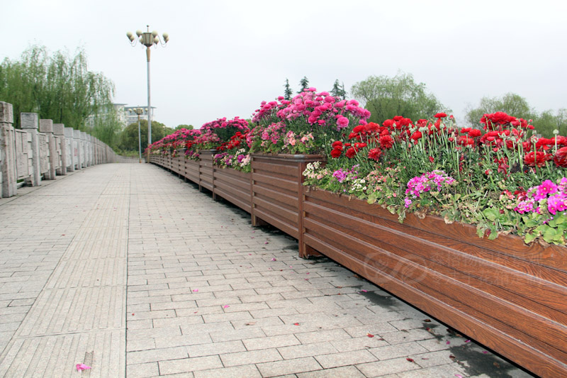 山东江西南昌道路花箱案例