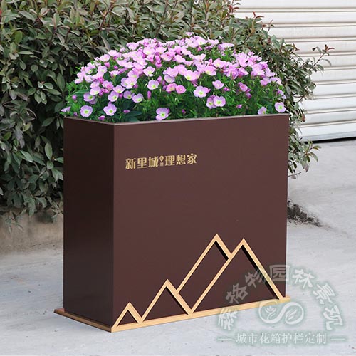 乐山金线不锈钢定制花箱