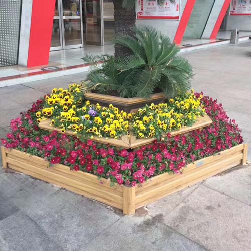 福建六边形铝合金树池花箱