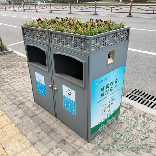 福建不锈钢花箱垃圾桶