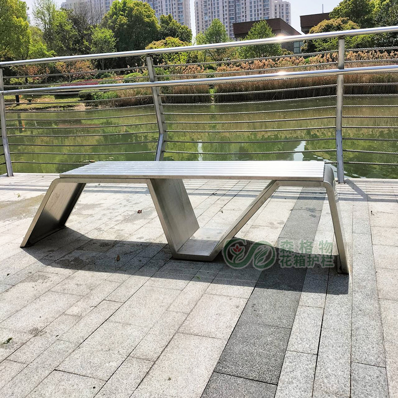 304不锈钢景观坐凳