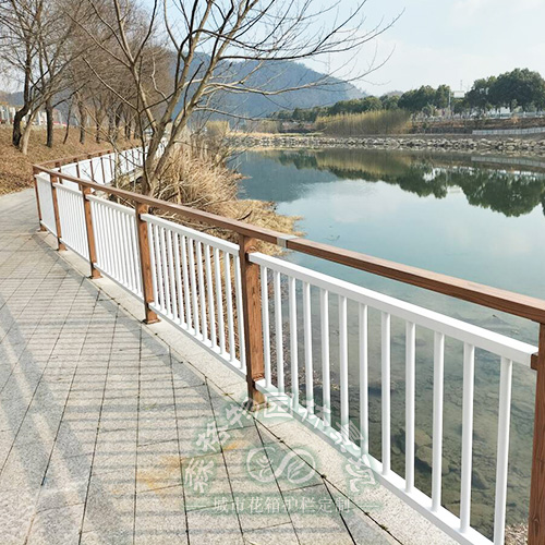 仿木纹桥梁河道护栏