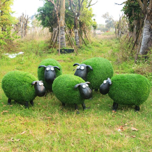 景观动物绿植雕塑花坛